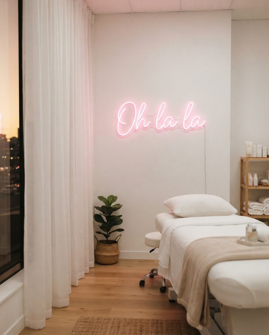 Imagen ilustrativa de una cabina de estética